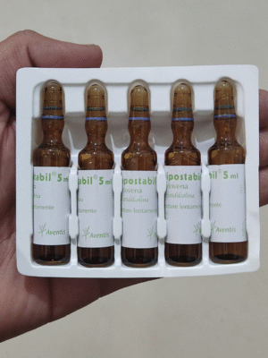 LIPOSTABIL FOSFATIDILCOLINA 5 AMPOLAS 5ML
