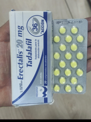 TADALAFILA ERECTALIS 20CPS/20MG