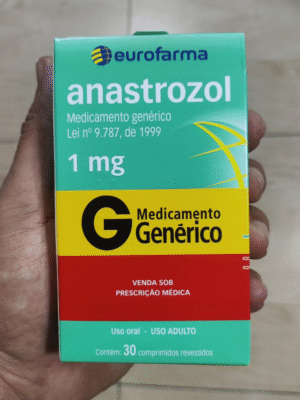 ANASTRAZOL FARMÁCIA (TPC) 30CP/1MG